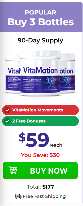 vitamotion 3 jars price